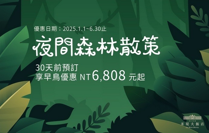 【溪頭米堤】2025夜間森林散策